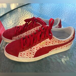 Puma Suede Classic X Hello Kitty sneakers size 10